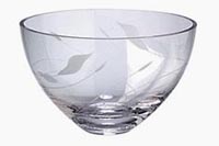 Etched Fruit Bowl